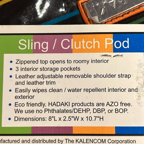 NWT Hadaki by Kalencom Crossbody Clutch - Picture 6 of 6